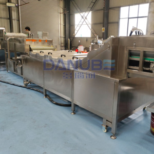 Friteuse électrique continue pour la cuisson en ligne de peau de porc, escalopes de poulet, morceaux de poulet et filets de poulet - Product Image 5