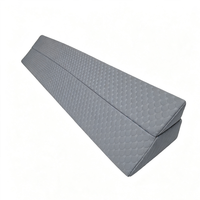 Protections de lit pour tout-petits, coussins longs pour le sommeil des tout-petits avec base antidérapante, housse lavable en machine