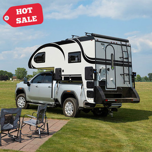 รถบ้านแบบสไลด์อินสำหรับรถกระบะขนาดกลาง ยี่ห้ออเมริกัน รุ่นเชฟโรเลต โคโลราโด ปี 2023 ผลิตจากโลหะ ยี่ห้ออีโคแคมป์เปอร์ สำหรับรถกระบะทันดรา ทาโคมา แบบเตียงสั้น - Product Image 1