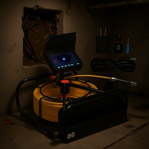 Endoscopio Industrial Db 164Ft con Pantalla de 4.3 Pulgadas, Resistente al Agua Ip68, Boroscopio con Luces LED, Cable Flexible, Función DVR para Ductos de Pared en el Hogar - Product Image 2