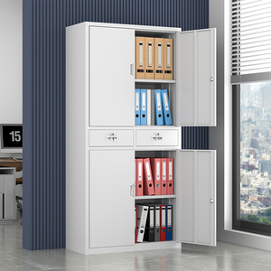 Kim loại tập tin tủ thép lưu trữ tủ archivad Tủ hồ sơ tủ trưng bày với 2 ngăn kéo - Product Image 1