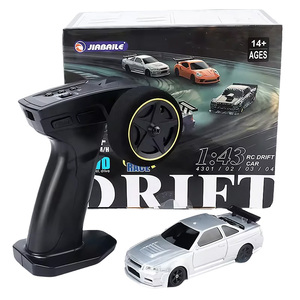 Auto RC Drift 1:43 con Giroscopio, 2.4GHz 4WD, Radiocomando, Mini Auto USB Ricaricabile, Alta Velocità, con Luci LED per Corse su Pista - Product Image 6