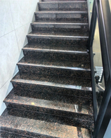Indoor Outdoor China Factory Direct Treppen aus natürlichem braunem Granit