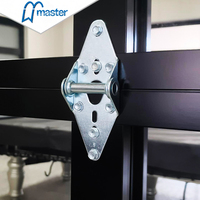 Puerta de Garaje Doble Inteligente Master Well Smart 4 Square de Aluminio Color Negro Arena 4 5 metros en 2. Puerta de Garaje de 3 Metros