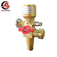 Vanne de cylindre d'extinction d'incendie à poudre sèche au cuivre Angguang GM-FSV03 CO2 150 bars (-20°C) – Accessoire d'équipement de lutte contre l'incendie Fujian