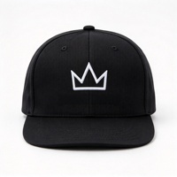 Casquette Snapback Unisexe en Coton de Haute Qualité avec Broderie, Style Urbain Sportif à 6 Panneaux, Visière Plate, Logo Personnalisé, Confortable