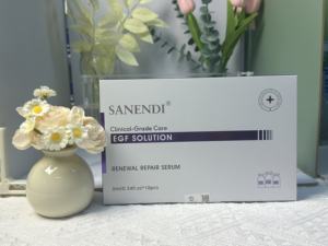 Suero Facial con Ácido Hialurónico AQUA, Elimina el Acné, Vitamina C Verde, Péptidos Puros, Hidrata y Repara la Piel, Marca Privada OEM - Product Image 6