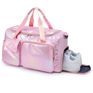 Bolsa de Gimnasio Deportiva con Bolsillo Impermeable, Bolsa de Viaje para Fin de Semana con Compartimento para Zapatos Impermeable y Orificio de Ventilación - Product Image 3