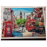 Kit de bricolage artisanal Ever Moment pour la décoration de la maison, cadeau artistique, vue sur la rue de Londres, peinture en mosaïque de diamants, style moderne, bricolage, 5L870