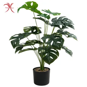 مصنع الجملة عالية الجودة نبات زهرة اصطناعية aglaonema للديكور الداخلي