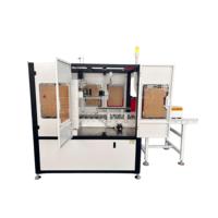 Machine de scellage de boîtes en mousse adaptative à mesure laser Poshysmart, avec mouvement rotatif conique à haute stabilité