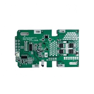 Personnalisé pour batterie d'outil électrique <span class=keywords><strong>BMS</strong></span> <span class=keywords><strong>18V</strong></span> 21V 30A <span class=keywords><strong>18650</strong></span> Li Ion Pack Protection PCB avec indicateur LED intelligent et conception de prise DC - Product Image 1