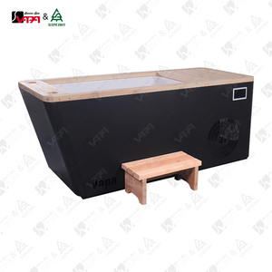 Vapasauna, venta directa de fábrica, bañera de agua fría de alta calidad con enfriador de acrílico de 1HP + terapia de hielo ALUHome Spa - Product Image 3