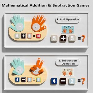 Juguetes Matemáticos para Contar con los Dedos, Enseñanza de Educación Temprana para Niños de 3+ Años, Montessori para Niños Pequeños - Juguete Educativo para Aprender Números - Product Image 3