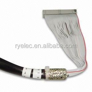Hot Sale <b>Black</b> Shielded Round Flat Ribbon Idc Computer Cable <b>Harness</b> With Function Test - Product Image 2