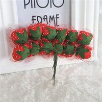 DIY Mini 144pcs 2.5cm Roses en mousse artificielle pour la maison Fleur de mariage