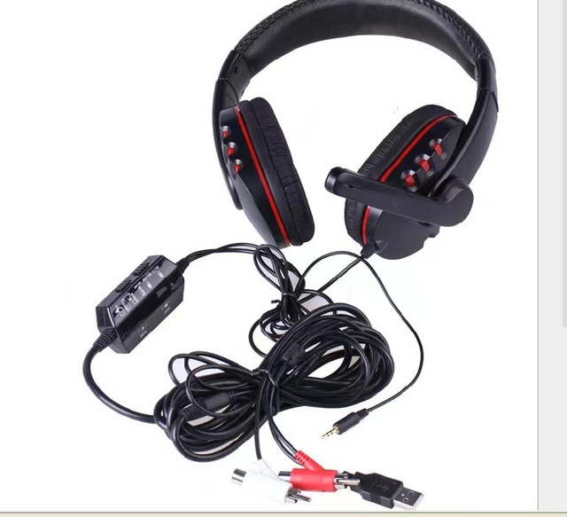 Gaming Headset Headphones With Microphone for Xbox 360/PS5/PS4/PS3/PC Games Wired Headset Headphone with Mic