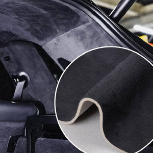 Tela <span class=keywords><strong>de</strong></span> Gamuza con Revestimiento <span class=keywords><strong>de</strong></span> Espuma para Techo <span class=keywords><strong>de</strong></span> Automóvil, Material <span class=keywords><strong>de</strong></span> Reparación y Restauración <span class=keywords><strong>de</strong></span> Tapicería Interior, Compatible con Bricolaje - Product Image 1