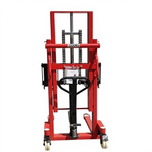 Chariot élévateur manuel hydraulique Yaki 2 tonnes pour intérieur/extérieur, transpalette manuel, <span class=keywords><strong>grue</strong></span>, chariot élévateur <span class=keywords><strong>à</strong></span> <span class=keywords><strong>fourche</strong></span>, fourches en PU/Nylon - Product Image 4