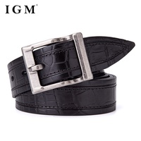 Ceinture en cuir véritable, boucle en métal de luxe personnalisée, ceintures en cuir pour hommes, accessoires pour femmes en cuir véritable