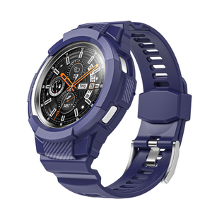 Montre classique boîtier TPU tout-en-un <span class=keywords><strong>46mm</strong></span> bracelet boucle argent bracelet de montre et couverture de montre pour Samsung <span class=keywords><strong>Galaxy</strong></span> <span class=keywords><strong>Watch4</strong></span> - Product Image 3