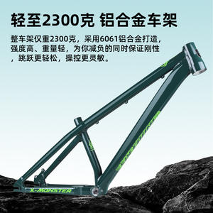 Cadre de vélo X-Monster 26 en alliage d'aluminium haute résistance pour vélo de rue - Product Image 5