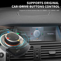 Lecteur GPS à écran tactile sans fil CarPlay & Android Auto pour BMW X5 E70/X6 E71 avec support de tableau de bord et système d'exploitation Linux