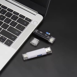 Hot bán 5 trong 1 USB OTG Đầu đọc thẻ tương thích-SD TF đa đầu đọc thẻ Nhà Văn cho điện thoại di động máy tính bảng - Product Image 2