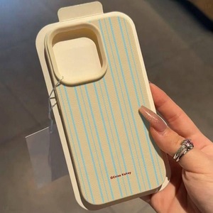 Coque de téléphone en TPU à rayures fraîches pour Apple pour <span class=keywords><strong>iPhone</strong></span> 17Pro Max 16/15Pro 12/<span class=keywords><strong>11</strong></span> XR avec grand trou et poignée inclus - Product Image 6