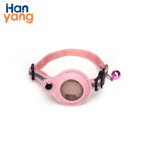 HanYang OEM Maßgefertigte Niedliche Haustier-<span class=keywords><strong>Tracking</strong></span>-Halsbänder Katzen-Nylonband AirTag <span class=keywords><strong>GPS</strong></span>-Tracker Schutz Reflektierendes Gehäuse Sicherheits-Haustierhalsband - Product Image 2
