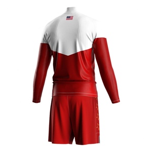Conjunto de Calentamiento para Adultos de Moda ODM, Singlet de Lucha Libre Profesional para Hombre de Alta Calidad con Sublimación, Singlets Personalizados Baratos - Product Image 2