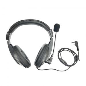 FCC Certified Walkie Talkie <strong>Headset</strong> with Dual Ear Large Earpiece VOX Braided Headband for Car Use 5km Range - Product Image 1