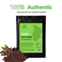 Vente en gros 100g Marque Privée Authentique Traditionnel Chadian Afrique Poudre d'Huile de Beurre de Chebe pour la Croissance Capillaire