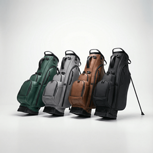 Sac de golf vintage personnalisé en cuir PU imperméable, léger, 4 couleurs, ST-001, construction de qualité supérieure, fabriqué à partir de matériaux H - Product Image 3