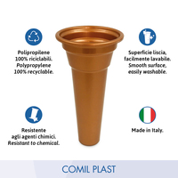 Meilleures ventes : Anneau de remplacement en plastique pour vase, style européen, pour niche, monument, mausolée, crypte, moulé par injection, couleur cuivre
