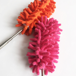 Mở rộng xử lý kính thiên văn có thể mở rộng làm sạch trần nhà cao dễ dàng làm sạch uốn cong Chenille Khăn lau bụi - Product Image 5