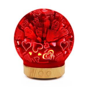 Diffuseur d'arômes et humidificateur 100 ml, diffuseur d'huiles essentielles ultrasonique avec lumière LED pour la maison et le bureau - Product Image 4