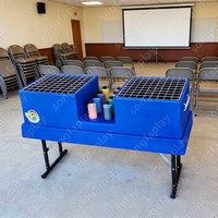 Machine à art rotatif en bois, jeu créatif pour l'intérieur et l'extérieur, idéal pour les maisons de jeux, les parcs de trampolines, les locations événementielles et les jeux de carnaval pour enfants
