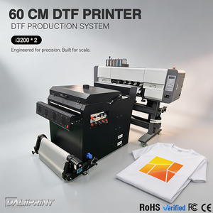 Nuevo Modelo XBH Impresora DTF Automática de 60cm con 2 Cabezales y Agitador de Polvo para Película PET, Máquina de Pintura para Ropa y Jeans - Product Image 1