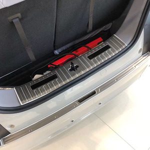 Pour 2023 WuLing Air EV acier inoxydable <span class=keywords><strong>coffre</strong></span> arrière pare-chocs arrière garde <span class=keywords><strong>seuil</strong></span> protecteur porte <span class=keywords><strong>seuil</strong></span> <span class=keywords><strong>seuil</strong></span> plaque garde - Product Image 5