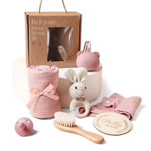 Juego <span class=keywords><strong>de</strong></span> Regalo para Bebé en Oferta, Juguete <span class=keywords><strong>de</strong></span> Peluche <span class=keywords><strong>de</strong></span> Conejo <span class=keywords><strong>de</strong></span> Algodón, Juego <span class=keywords><strong>de</strong></span> <span class=keywords><strong>Bienvenida</strong></span> para Cumpleaños - Product Image 4