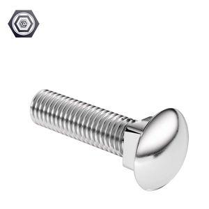 Tùy chỉnh thép không gỉ 18-8 304 khung dài Bumper <span class=keywords><strong>Bolt</strong></span> Bộ dụng cụ vận chuyển bu lông đầy đủ chủ đề khóa máy giặt <span class=keywords><strong>inch</strong></span> Metric - Product Image 4