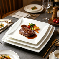 Assiettes de Présentation Élégantes et Durables pour Fêtes et Banquets, Vaisselle en Céramique Vintage pour Mariages – Vente en Gros
