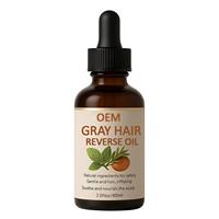 Sérum Traitant Anti-Grissement des Cheveux Blancs vers Noirs pour la Croissance Capillaire des Hommes - Quantité Minimale de Commande
