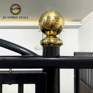 Conceptions sans Offre Spéciale Stalle stable de cheval permanent en bambou écologique avec porte coulissante - Product Image 4