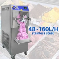 Nouvelle machine commerciale verticale pour la fabrication de glaces et sorbets durs pour les glacieries et les desserts