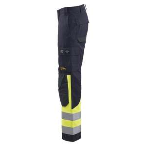 BLAKLADER - 149115128933C58 APC 2 Multinorm Inherent <b>Trousers</b> Navy blue/<b>Hi</b>-<b>vis</b> yellow - EAN 7330509934500 <b>WORK</b> <b>TROUSERS</b> - Product Image 3
