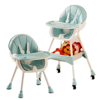 Chaise haute pour bébé, chaise à manger pour enfants, chaise à manger 3 en 1 pour enfants, OEM, vente chaude