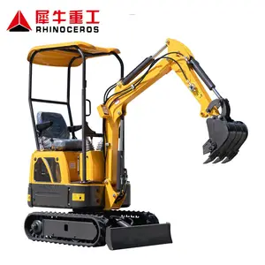 RHINOCEROS XN08 1ton Mini Excavator China Small Crawler Excavators With Bucket Fee