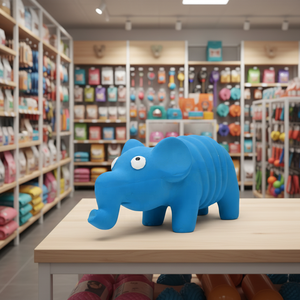 لعبة مضغ للكلاب من سلسلة الحيوانات مقاومة للعض مصنوعة من اللاتكس مصممة لتنظيف الأسنان على شكل خنزير يصرخ بألوان متنوعة - Product Image 4